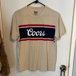 Huckberry Beige Coors Graphic Tee